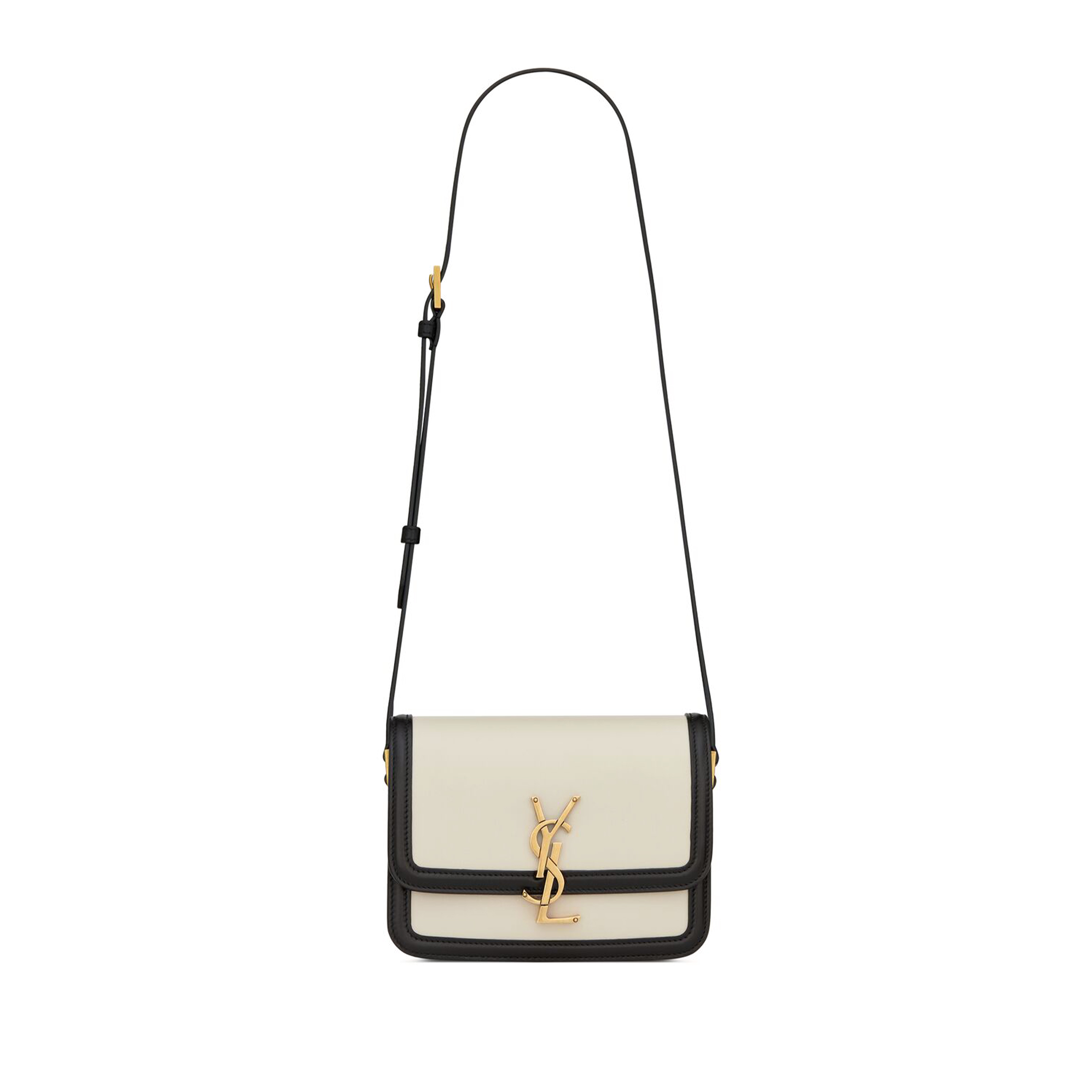 YSL SOLFERINO SMALL SATCHEL IN BOX SAINT LAURENT LEATHER 63430616C3W9262 (18.5*14*6cm)